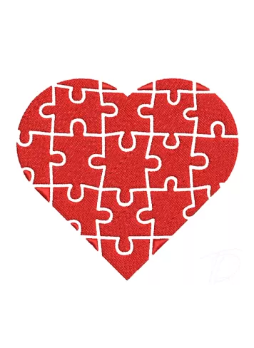 1497-heart puzzle